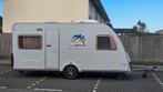 Caravan Knaus sudwind 2004 met airco 2025+Voortent van 2025!, Caravans en Kamperen, Caravans, Rondzit, Frans bed, Hordeur, Particulier