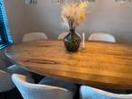 NIEUW met label. Mooie, ovale eettafel 240 cmx110 cm LABEL51, Huis en Inrichting, Tafels | Eettafels, 100 tot 150 cm, Landelijk, Scandinavisch, modern landelijk