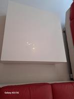 Salontafel kubus hoogglans wit, Ophalen, 50 tot 100 cm, Zo goed als nieuw, Minder dan 50 cm