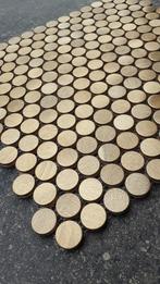 Reflections Penny Round Mozaïek goud, aluminium 19mm, Nieuw, Minder dan 20 cm, 10 m² of meer, Wandtegels