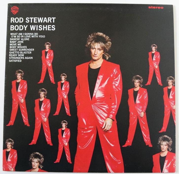 Rod Stewart - Body Wishes LP – 1983, Cd's en Dvd's, Vinyl | Rock, Gebruikt, Poprock, 12 inch, Ophalen