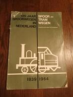 125 Jaar Spoorwegen in Nederland 1839-1964, Boeken, Verzenden