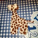 Giraffe knuffeldoekje 21 cm groot zwitsal, Ophalen of Verzenden, Zo goed als nieuw