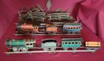 div. blikken opwindtreintjes met rails uit jaren 50', Ophalen of Verzenden
