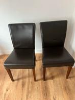 4 Zwarte Eetkamerstoelen, i.z. g. st !, Twee, Zwart, Ophalen of Verzenden, Zo goed als nieuw