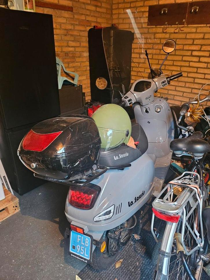 Elektrische scooter La Souris - Zo goed als nieuw!, Fietsen en Brommers, Snorfietsen en Snorscooters, Zo goed als nieuw, Overige merken