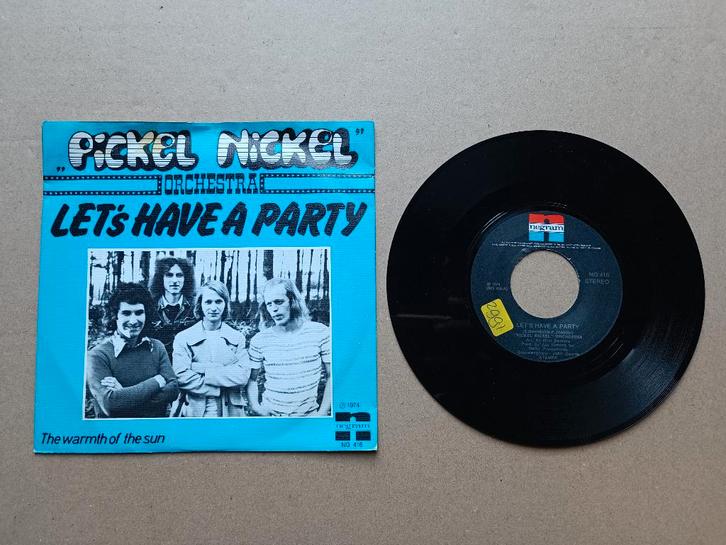 Single: Pickel Nickel - Let's Have A Party (1974), Cd's en Dvd's, Vinyl Singles, Gebruikt, Pop, 7 inch, Verzenden