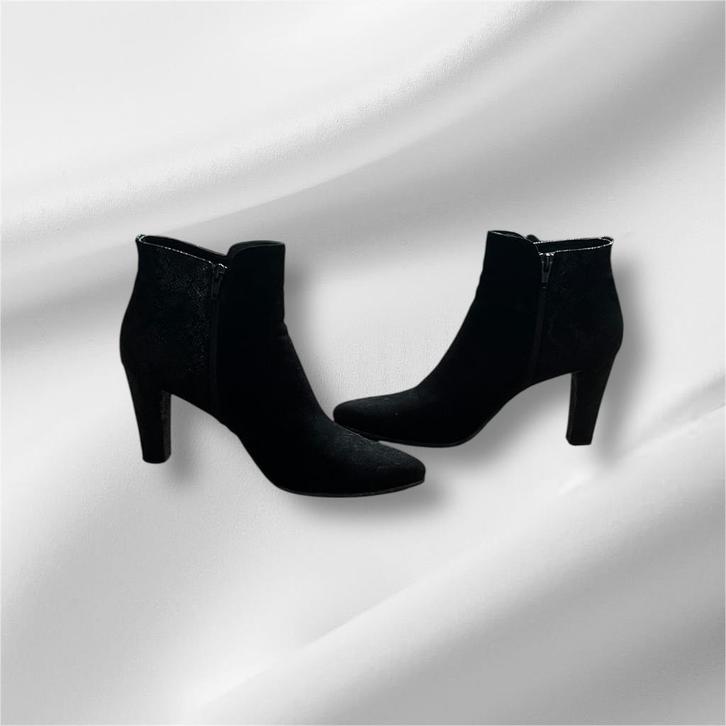 Lilian Zwarte Hoge Hakken – Maat 39 1/2 – NauwelijksGedragen, Kleding | Dames, Schoenen, Zo goed als nieuw, Schoenen met hoge hakken