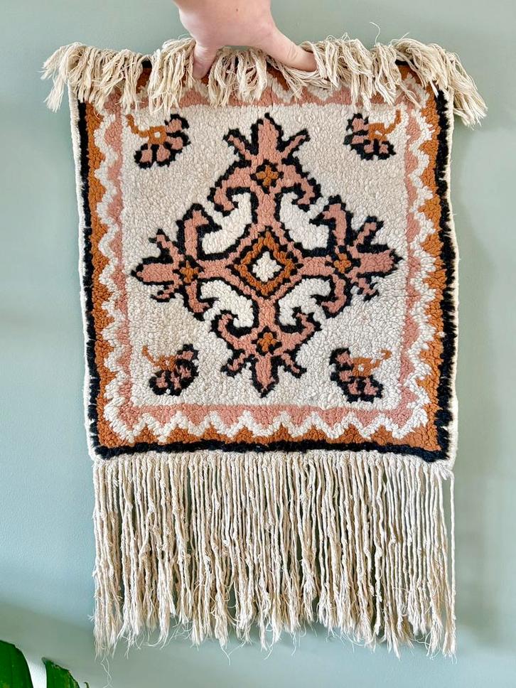 Vintage aztec bohemian wandkleed muurkleed wanddecoratie, Huis en Inrichting, Woonaccessoires | Wanddecoraties, Gebruikt, Ophalen of Verzenden
