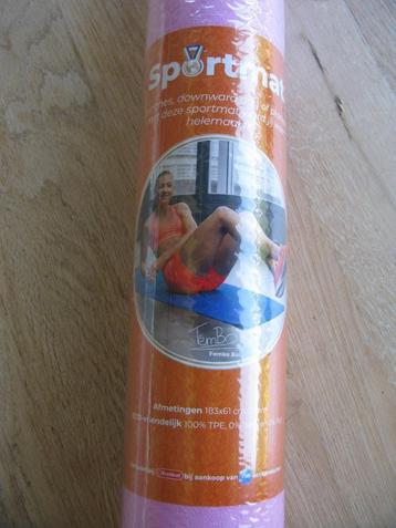 Roze sportmat 183x61 cm 3mm dik NIEUW beschikbaar voor biedingen