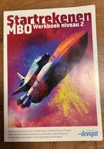 Startrekenen MBO Werkboek niveau 2, Boeken, Schoolboeken, Ophalen of Verzenden, Zo goed als nieuw, Overige niveaus, Uitgeverij Deviant