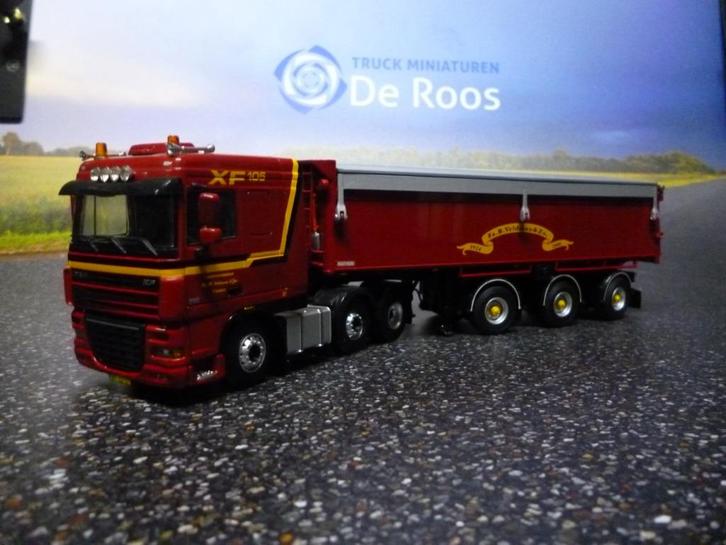 WSI DAF XF 105 Fa. B. Veldman & Zn., Hobby en Vrije tijd, Modelauto's | 1:50, Zo goed als nieuw, Bus of Vrachtwagen, Wsi, Ophalen of Verzenden