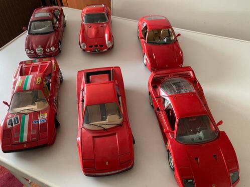Verzameling van 6 model auto’s 1:18, Hobby en Vrije tijd, Modelauto's | Overige schalen, Gebruikt, Ophalen of Verzenden