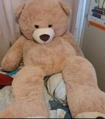 Grote Lichtbruine Knuffelbeer 180cm en een ietwat kleinere, Ophalen of Verzenden, Zo goed als nieuw