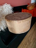 Brocante Oude hoedendoos, Ophalen of Verzenden