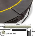 Trampoline Rand Magic Jump 244 cm Zwart  767, Ophalen of Verzenden, Nieuw