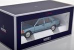 Mercedes Benz 190 E 1984 Blauw met. schaal 1:18 NOREV 183828, Hobby en Vrije tijd, Modelauto's | 1:18, Verzenden, Nieuw, Auto