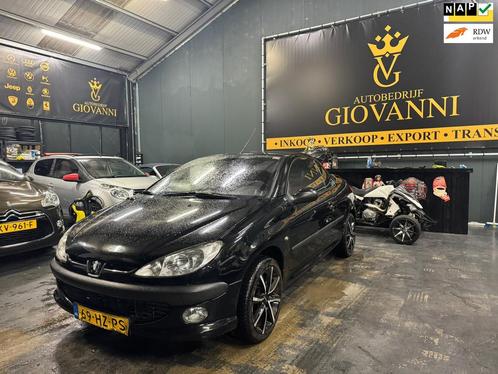Peugeot 206 CC 2.0-16V inruilen is mogelijk, Auto's, Peugeot, Bedrijf, Te koop, ABS, Airbags, Centrale vergrendeling, Elektrische buitenspiegels