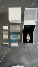 Seiko SSC813P1 Solar Chronograph – “Speedmaster Reduced”, Staal, Polshorloge, Ophalen of Verzenden, Zo goed als nieuw