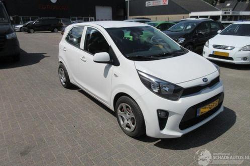 Kia Picanto 1.0 5-drs airco (bj 2019), Auto diversen, Schadeauto's, Handgeschakeld, Benzine, Overige carrosserieën