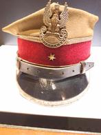 POOLSE OFFICIER PET, Verzamelen, Militaria | Tweede Wereldoorlog, Ophalen of Verzenden, Landmacht, Helm of Baret