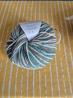 12 Bollen Merinowol Blauw Grijs Beige - 50 gram, Hobby en Vrije tijd, Breien en Haken, Ophalen of Verzenden, Nieuw, Breien of Haken