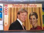 Puzzel 1000 st Willem Alexander en koningin Máxima, Ophalen of Verzenden, 500 t/m 1500 stukjes, Gebruikt