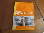 Instructieboek Alfa Romeo Alfasud ti 1.2 1974-11, Auto diversen, Handleidingen en Instructieboekjes, Ophalen of Verzenden