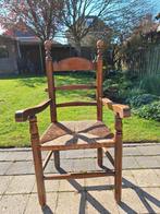 brocante stoel, biezen zitting, kind, Antiek en Kunst, Ophalen