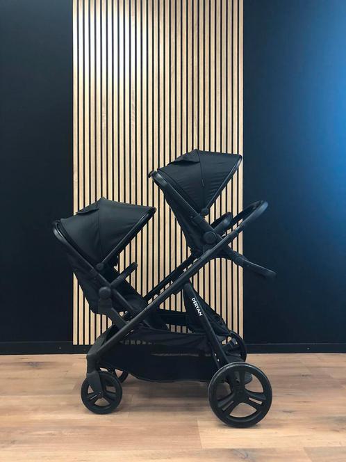 Deryan EVY V2 Duo Kinderwagen - Showroom Model - 2 Zitjes, Kinderen en Baby's, Buggy's, Zo goed als nieuw, Overige merken, Ophalen of Verzenden