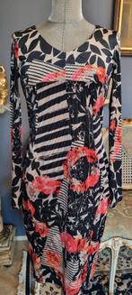 jurk met print  Viscose/  merk  Eroke maat 36/38, Kleding | Dames, Jurken, Overige kleuren, Nieuw, Ophalen of Verzenden, Maat 36 (S)