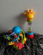 playgro speelgoed 2 stuks, Verzenden, Zo goed als nieuw, Rammelaar