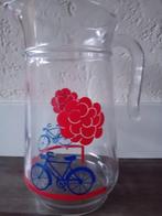 limonade/water /sapkan met bijpassende glazen, Huis en Inrichting, Keuken | Servies, Ophalen, Glas of Glazen, Gebruikt, Glas