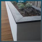 vijverranden hardsteen 100x20x3 cm gezoet / facet, Ophalen, Nieuw