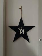 Houten Kerstster met Hert, Diversen, Kerst, Ophalen of Verzenden, Nieuw