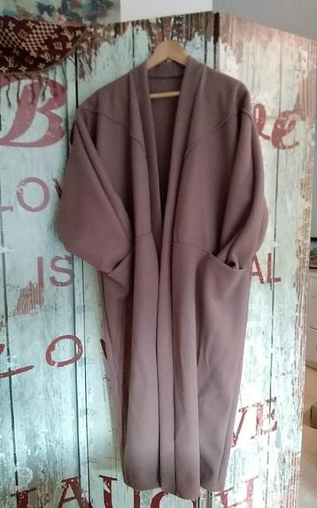 Herfstjas Abaja jas taupe 1 size * NEW * beschikbaar voor biedingen