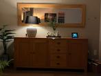 Dressoir en spiegel, Ophalen, 25 tot 50 cm, Eikenhout