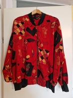 Vintage 1970 1980 Bomberjack rood mode Cascais of California, Maat 46/48 (XL) of groter, Ophalen of Verzenden, Cascais, Jasje