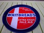 Authentiek emaille plateau Whitbread bier nr3, Ophalen of Verzenden, Nieuw, Reclamebord, Plaat of Schild, Overige merken