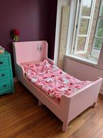Pink Adjustable Children’s Bed, Ophalen, 85 tot 100 cm, Zo goed als nieuw, Matras