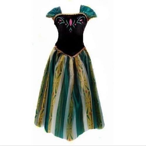 Frozen Anna jurk Volwassenen Dames XS tm XXL, Kleding | Dames, Carnavalskleding en Feestkleding, Nieuw, Kleding, Maat 42/44 (L)