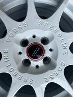 Fiat 500 Brede banden Speedline velgen 16inch wit hoogglans, Ophalen