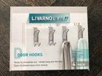 Livarno Living Lidl 4 door hooks deurhaken nieuw in doosje, Overige typen, Nieuw, Ophalen of Verzenden, Minder dan 100 cm
