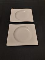 Villeroy & Boch New Wave gebaksborden 2 stuks, Ophalen, Zo goed als nieuw, Bord(en), Overige stijlen