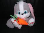 JAMBA KONIJN SNUFFIE VELOURS GRIJS/WIT MET LANGE OREN, Ophalen of Verzenden, Nieuw, Overige typen