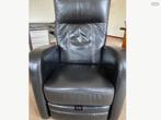 Elektrische leren Mecan relax stoel fauteuil, Ophalen, 75 tot 100 cm, Leer, 50 tot 75 cm