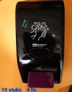 10 zwarte handreinigerdispensers 4 ltr., Huis en Inrichting, Schoonmaakartikelen, Ophalen, Raamwisser of Trekker