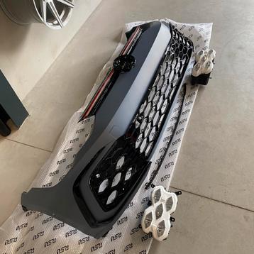 Golf 8 8.5 GTI Voorbumper roosters lijsten hoogglans zwart beschikbaar voor biedingen