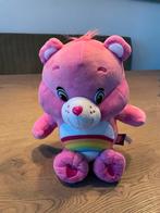 Roze Care Bear knuffel met regenboog, Ophalen of Verzenden, Nieuw, Beer