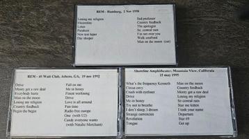 R.E.M. live concert opnames op cassette beschikbaar voor biedingen